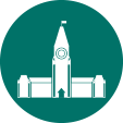 icon of a government building
