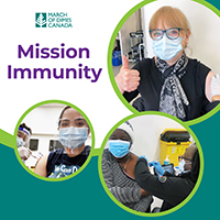 Mission Immunity - women getting vaccinated