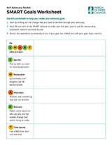 SMART Goals Worksheet