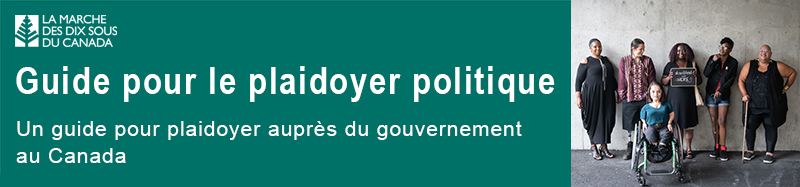 Guide pour le plaidoyer politique (photo de 6 personnesle handicapées - Chona Kasinger)
