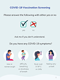 Covid-19 Pre-Vaccination Screening (PDF)