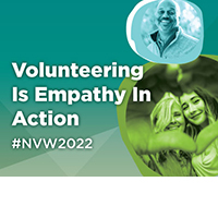National Volunteer Week 2022 – Celebrating empathy in action! 
