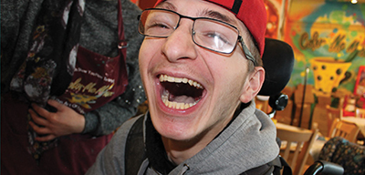 laughing man