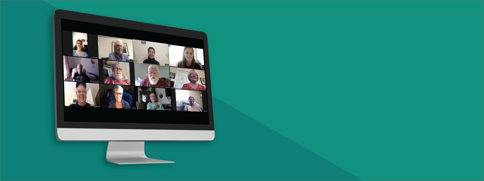 Zoom meeting on computer