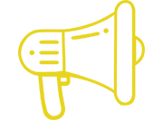 icon of a bullhorn