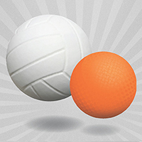 volleyball and dodgeball