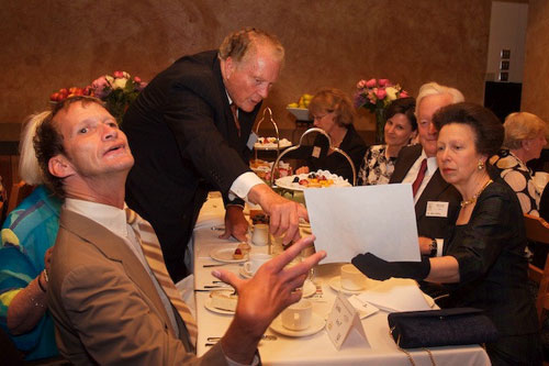 Gregory Gittings with Her Royal Highness 2007