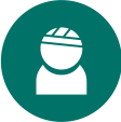 person with brain injury icon