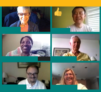 Aphasia Zoom Call