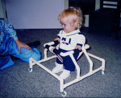 pvc pipe baby walker