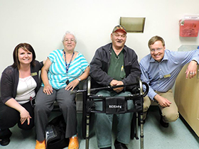 patients and staff at Northern Medical Clinic