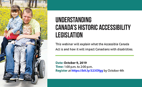 Accessibility Legislation webinar