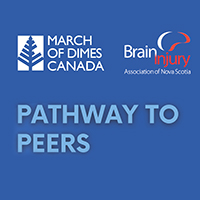 March of Dimes Canada logo and Brain Injury Association of Nova Scotia logo